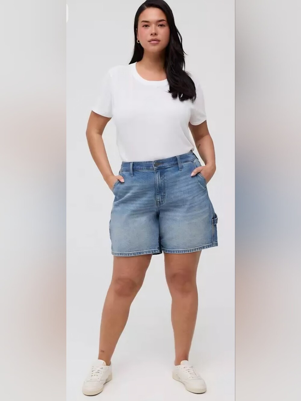 Torrid 7'' High-Rise Dad Denim Short